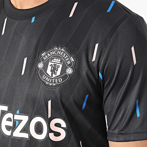 Maillot De Foot Manchester United HT4307 Gris Anthracite Noir