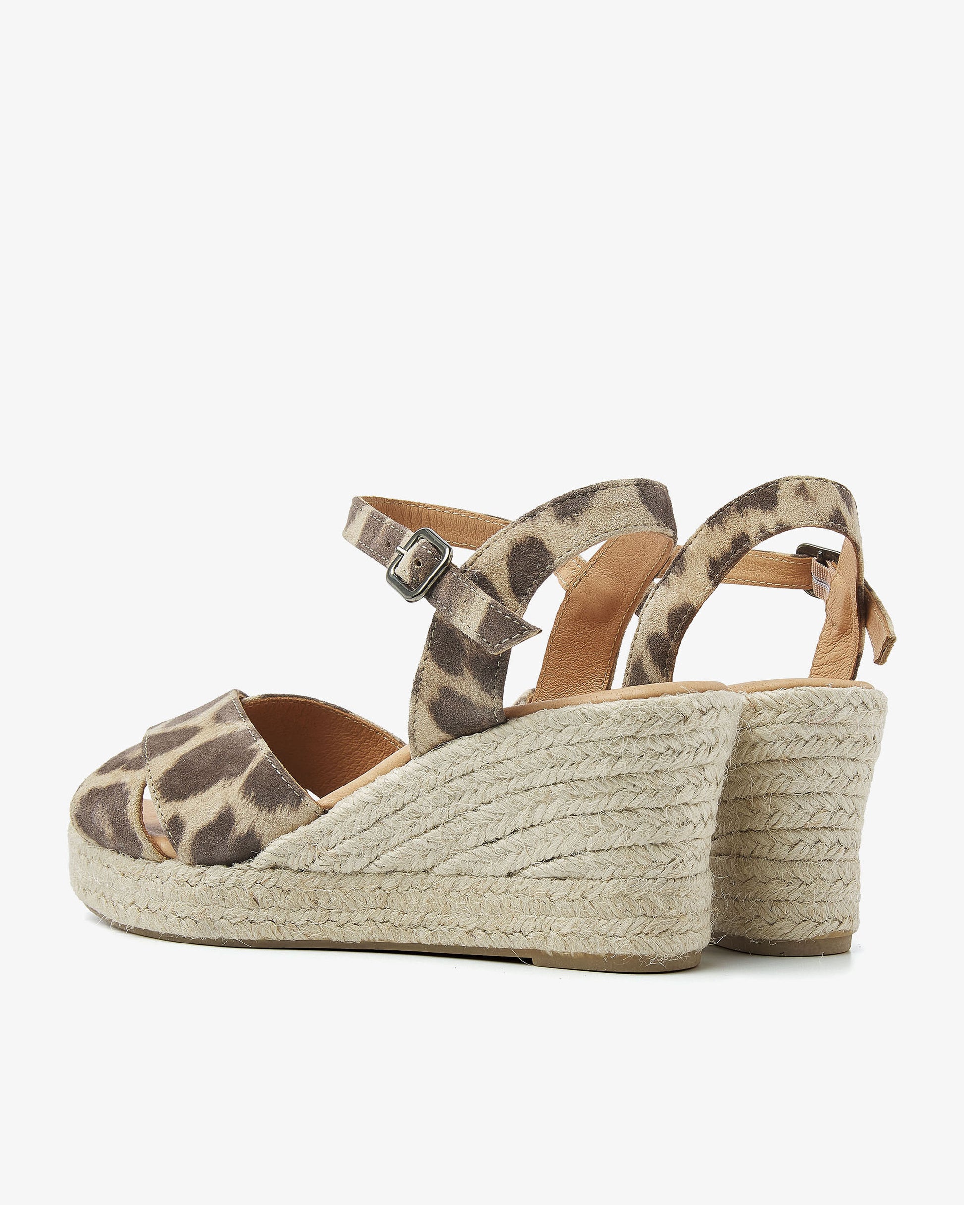 VIA VAI luipaardprint espadrilles Luisa Tiana