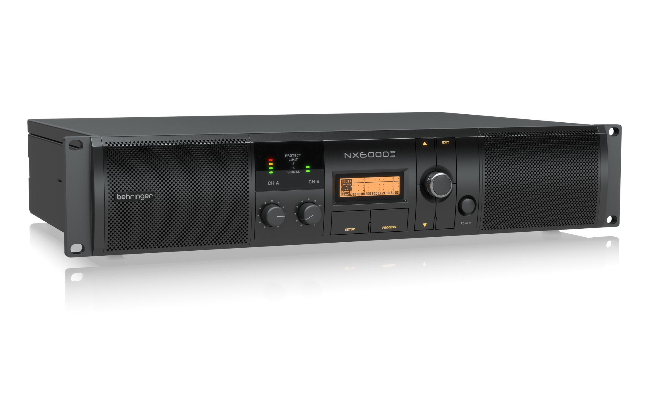 Endstufe NX6000D<br>Ultraleichte 6000 Watt Class-D Endstufe