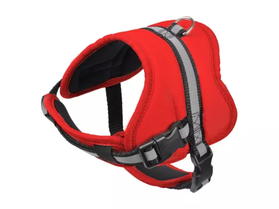 Harnais réglable matelassé pour chien 