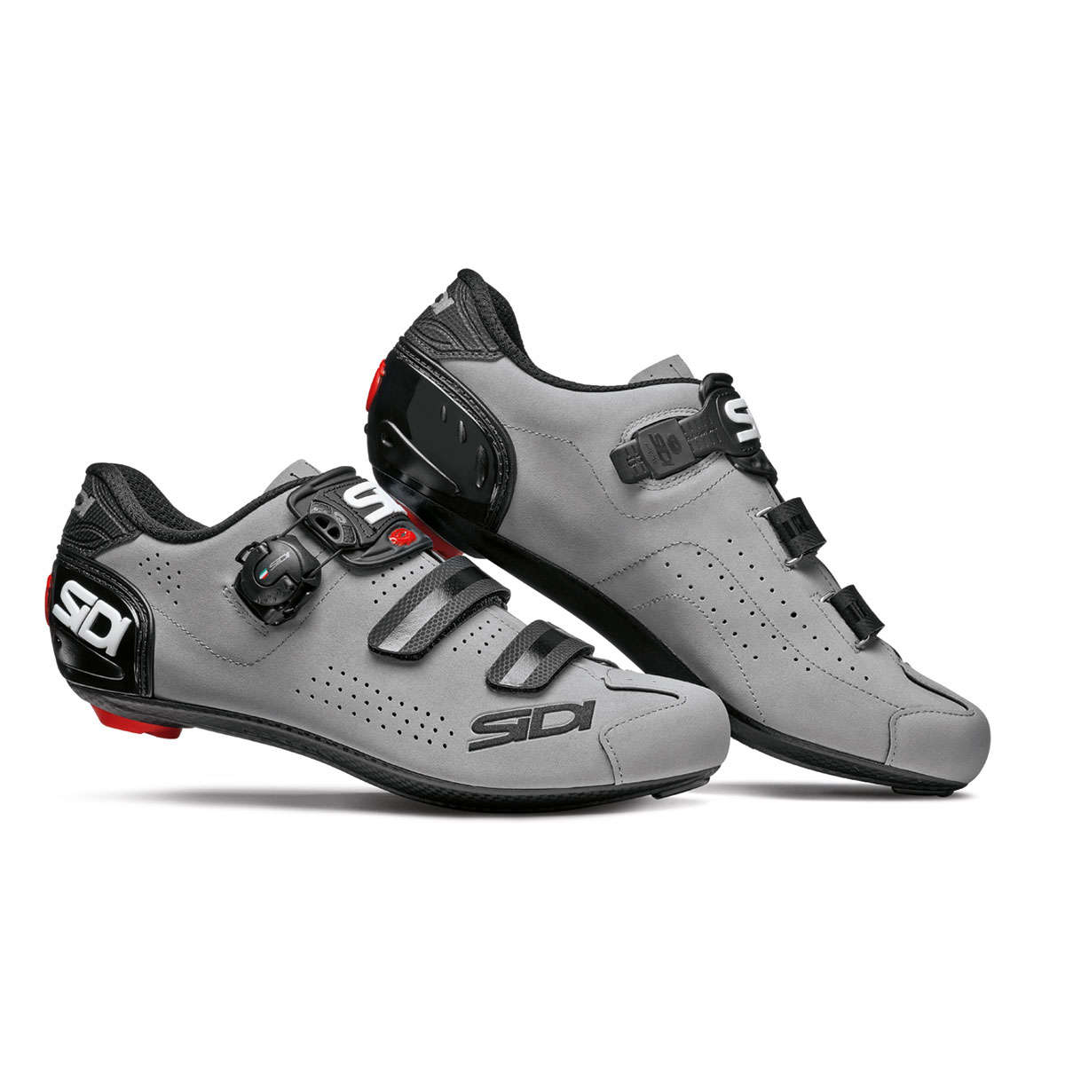 Sidi Alba 2 Wielrenschoenen Zwart/Grijs Heren
