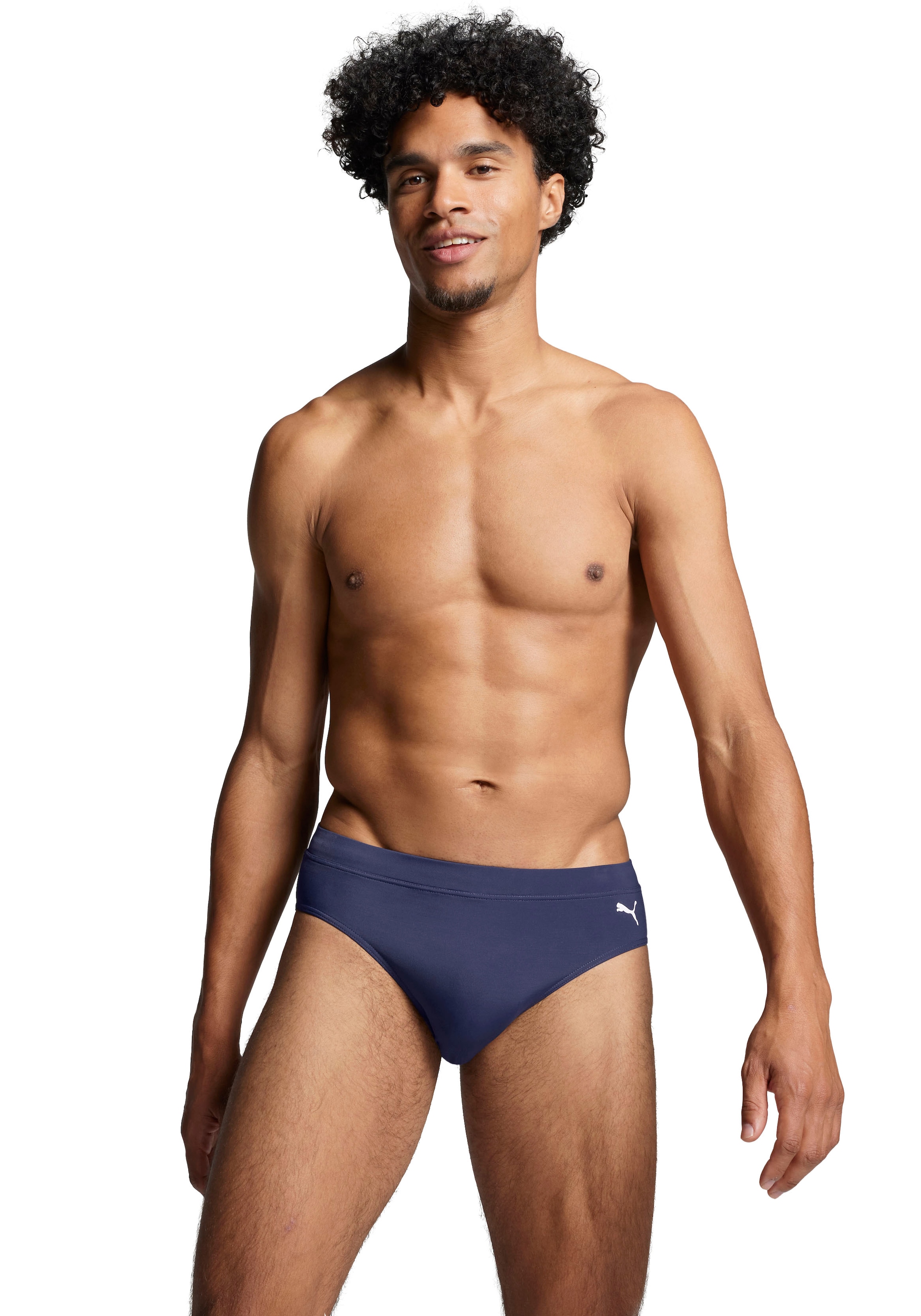 PUMA Badehose »PUMA SWIM MEN CLASSIC SWIM BRIEF« mit seitlichem Logoprint