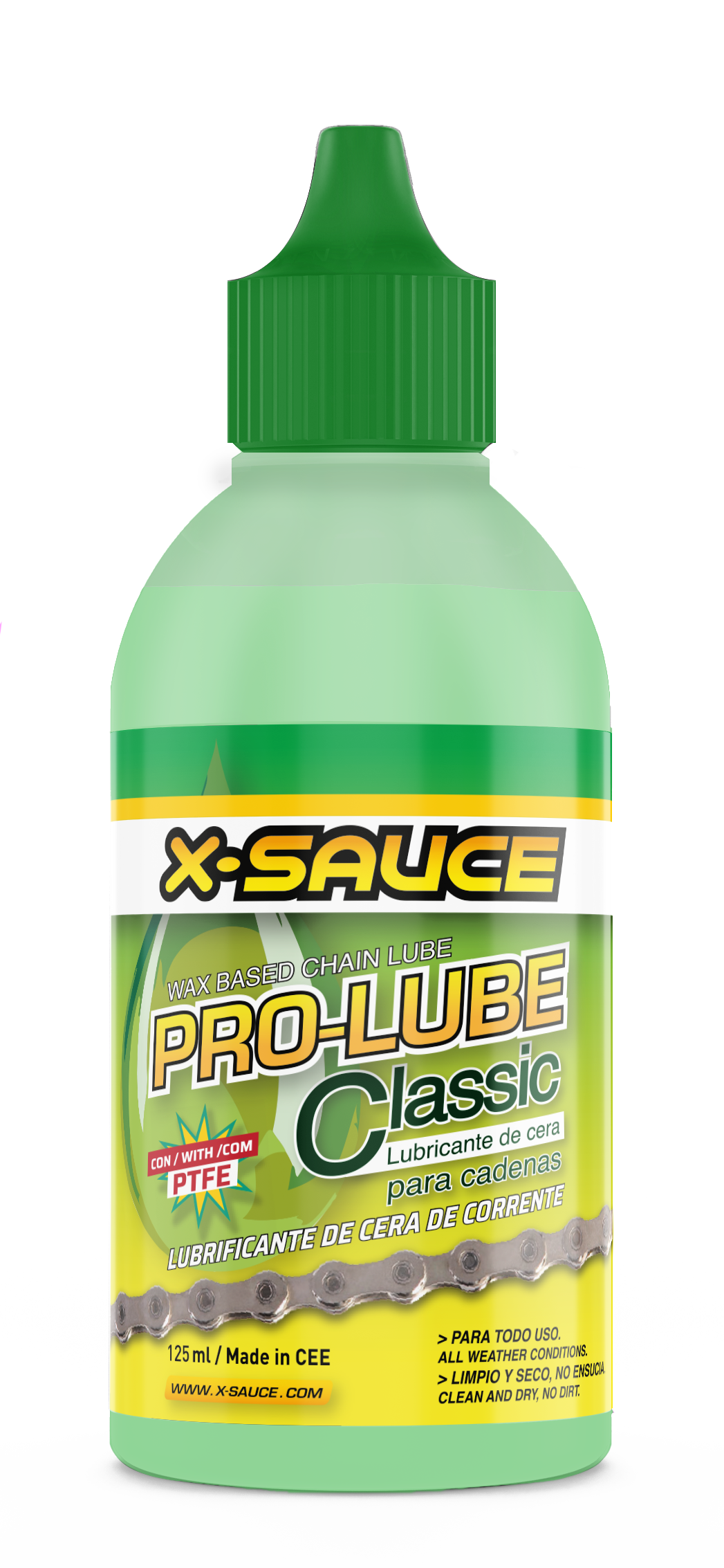 X-Sauce Prolube voks til alt vejr 125ml