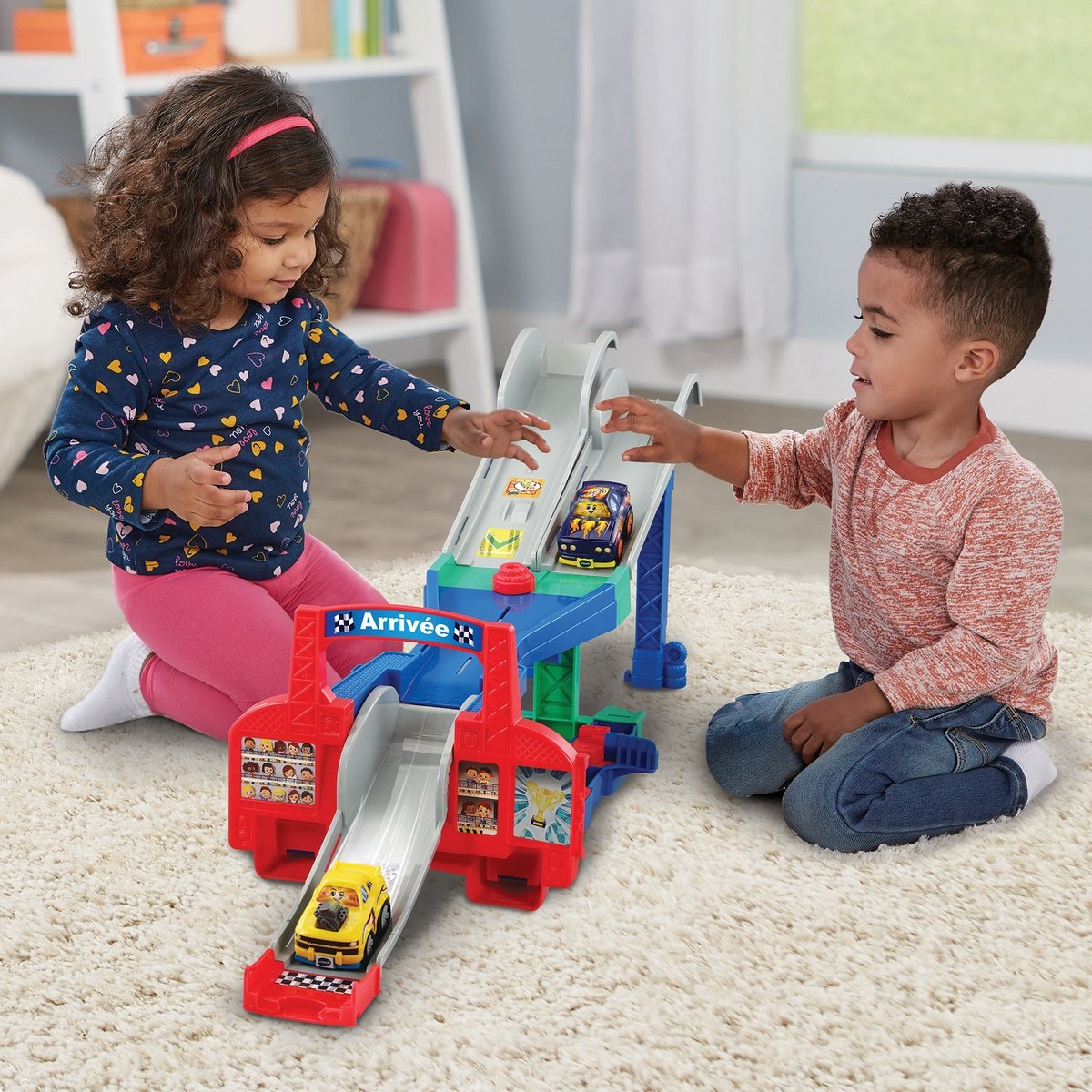 Multi Cascades Jump & Go 4 en 1 - Tut Tut bolides Série Pro