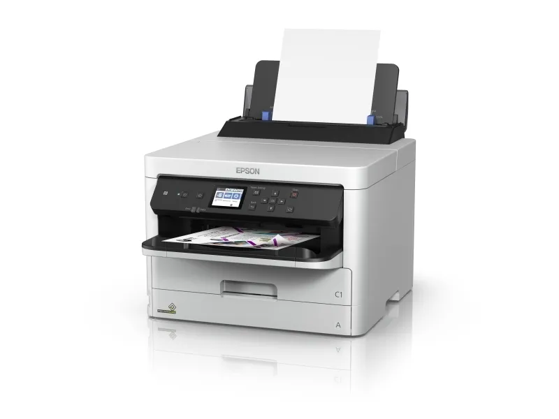 Epson WorkForce Pro WF-C529RDW - Printer - farve - Duplex - blækprinter - A4/Legal - 4800 x 1200 dpi - op til 24 spm (mono) / op til 24 spm (farve) - kapacitet: 830 ark - USB 2.0, Gigabit LAN, Bluetooth, Wi-Fi(n), USB 2.0 vært
