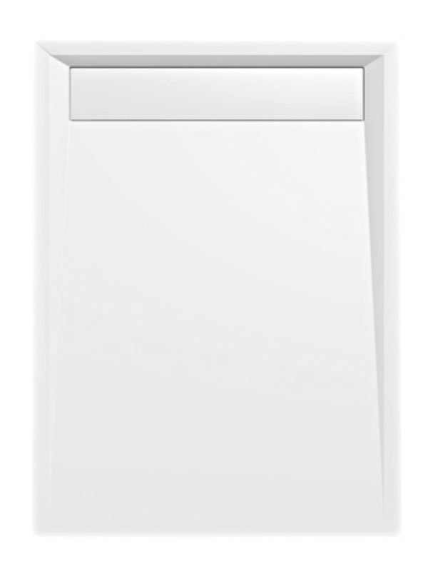 Polysan Varesa rechthoekige douchebak 120x90cm wit