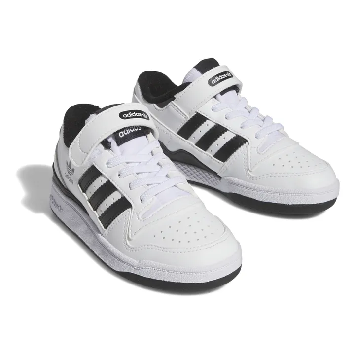 Adidas Baskets Lacets Forum Bicolores | Noir