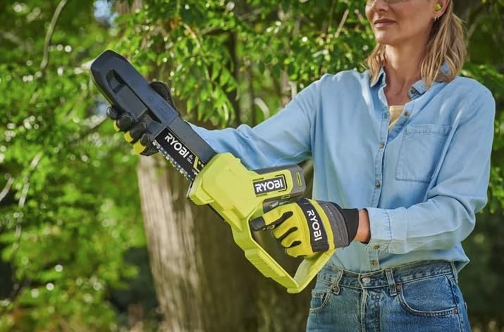 Ryobi RY18PS15A-0 Elektrische Astsäge, nur 18-V-Batteriegehäuse