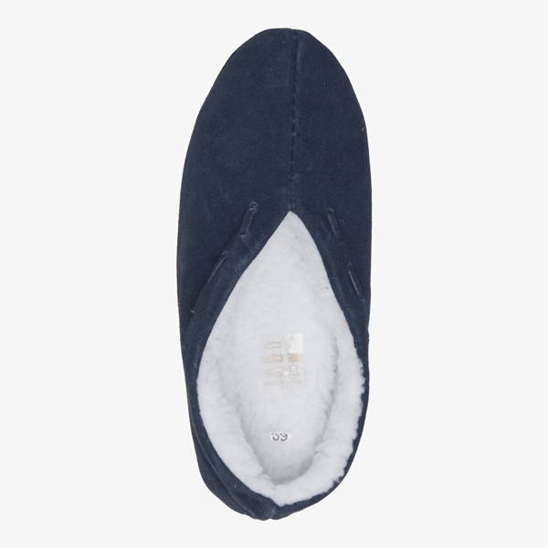 Thu!s dames spaanse sloffen blauw