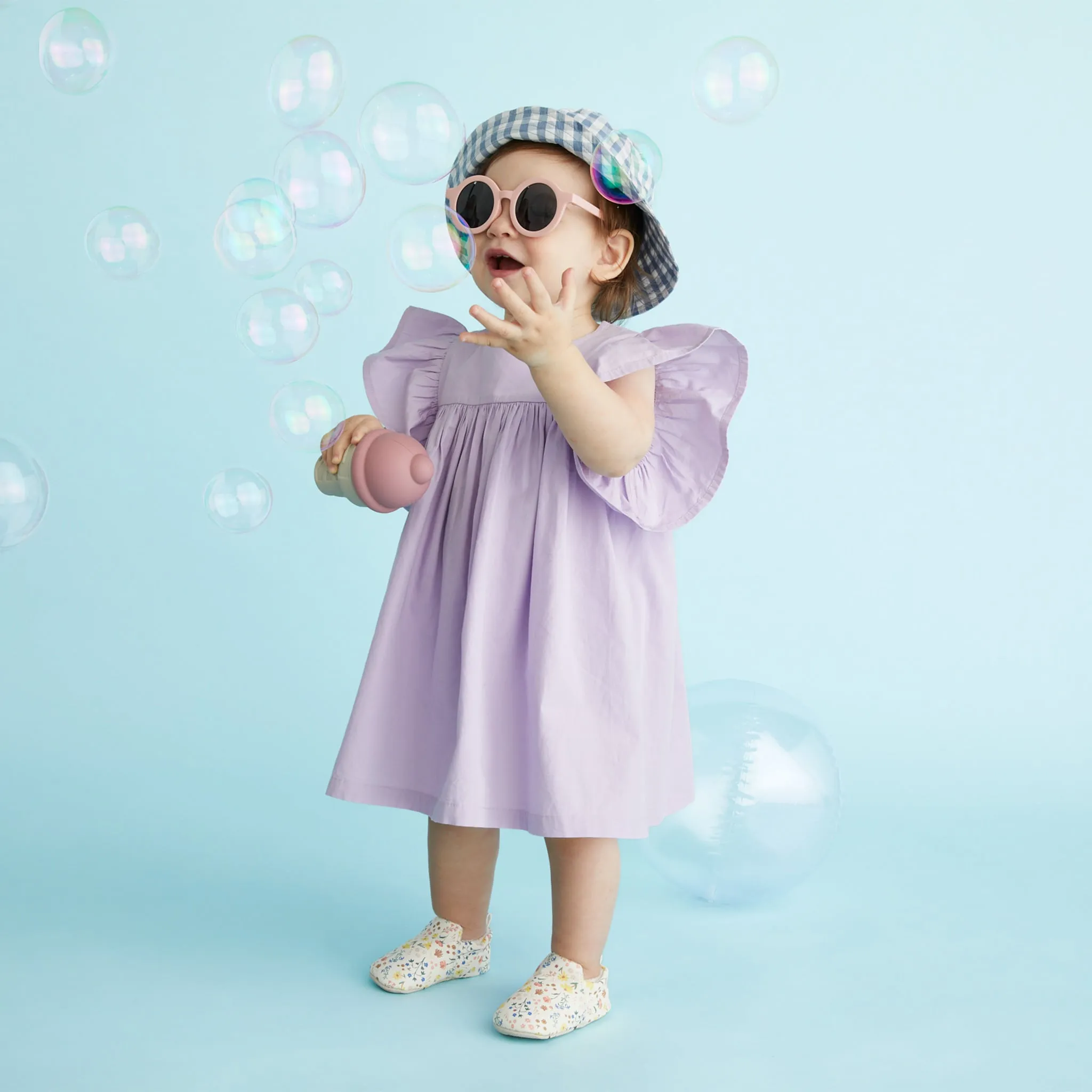 Rise Little Earthling Robe Volants 0-24mois