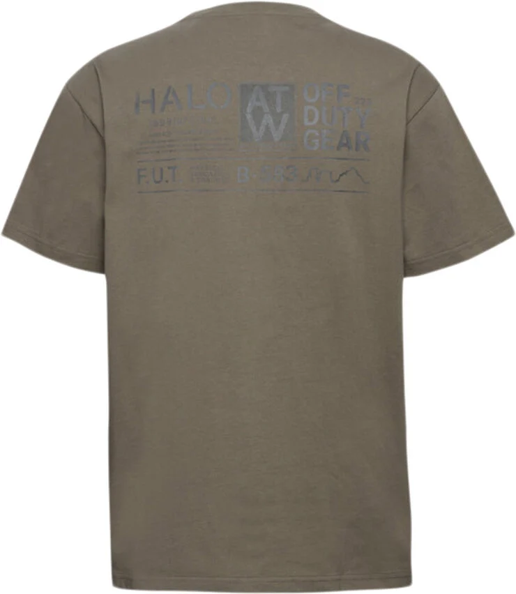 Newline HALO HALO GRAPHIC T-SHIRT 03 Chocolate chip