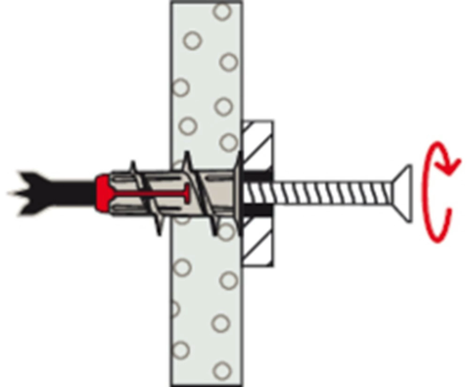 Fischer 545678 DuoBlade S zelfborende gipsplaatplug met schroef (20st)