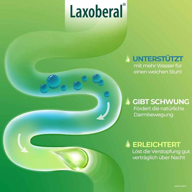 Laxoberal Tropfen, Abführmittel bei Verstopfung, 50 ml