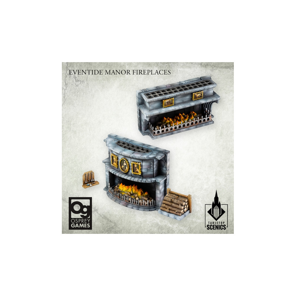 Décors Officiels Frostgrave - Eventide Manor Fireplaces