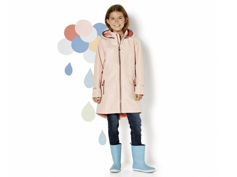 Meisjes regenjack