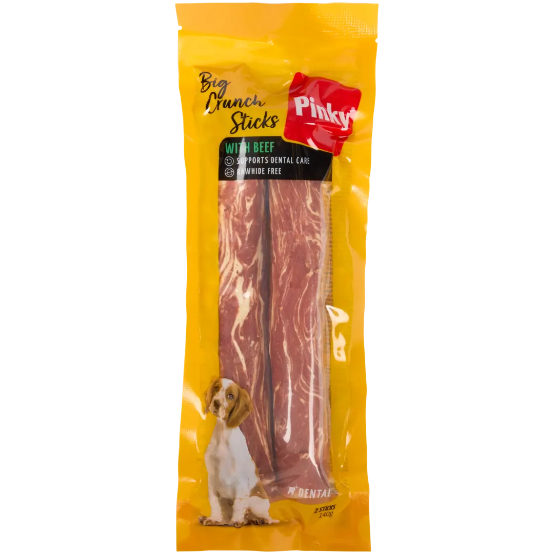 Pinky big crunch sticks 2 stuks | diverse varianten