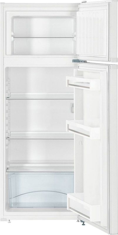 Liebherr - CTe 2531 - Koel-Vriescombinatie - Wit - Glasplateaus