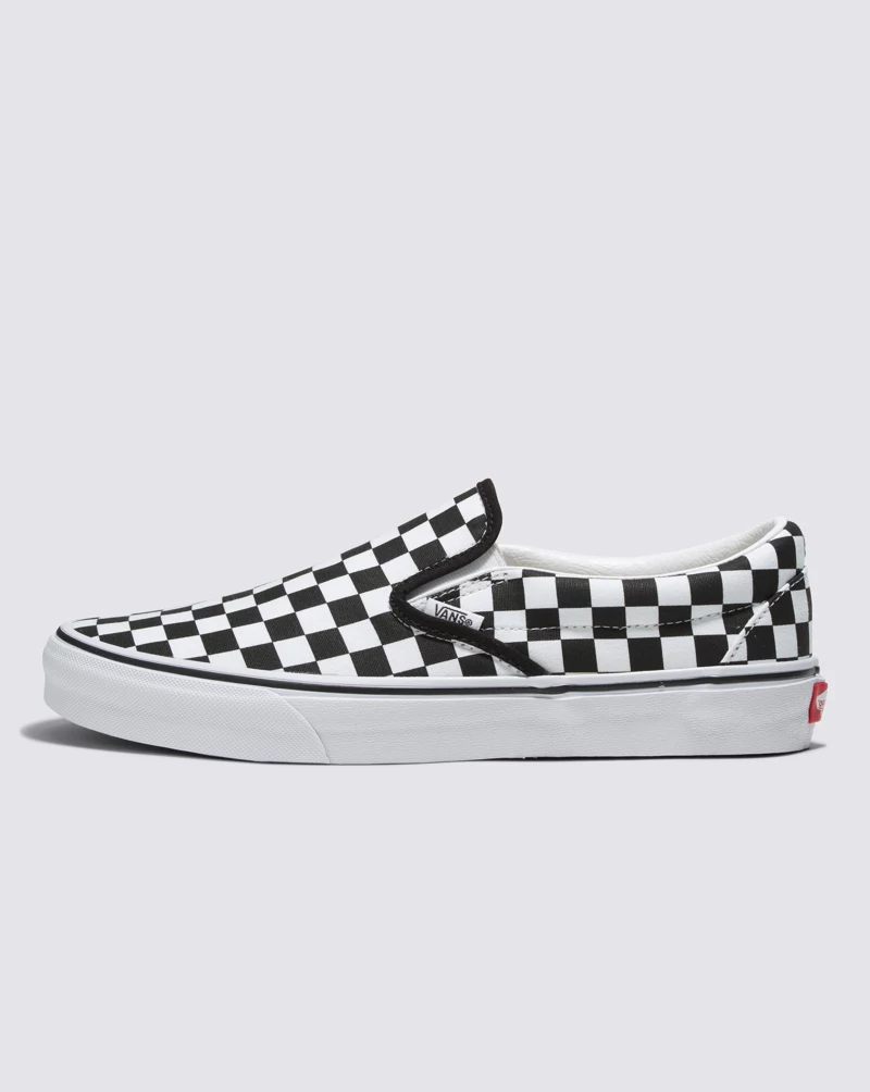 Customs Checkerboard Slip-On Wide