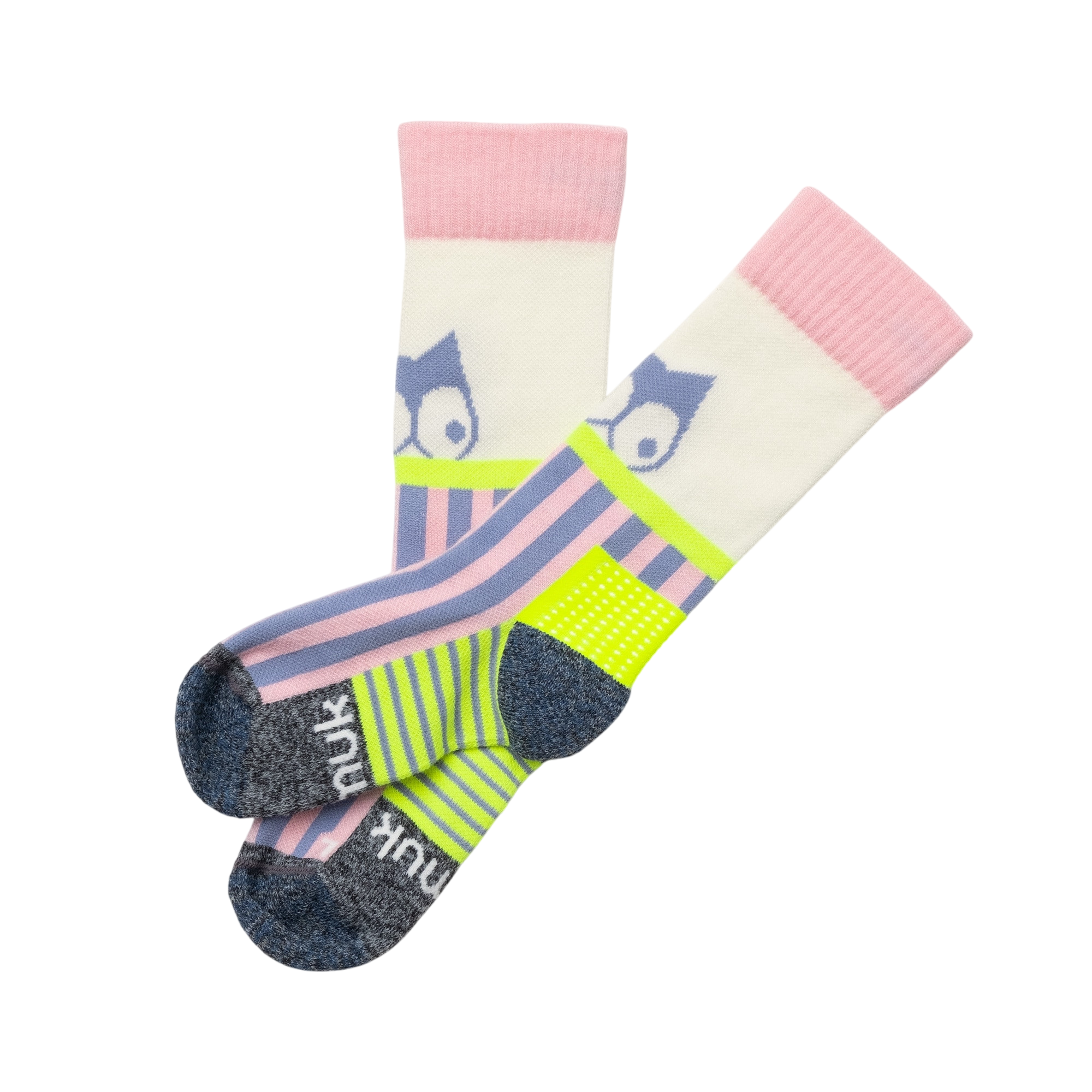 Wandersocken Merino Gusto Purple blue / Sunset rose