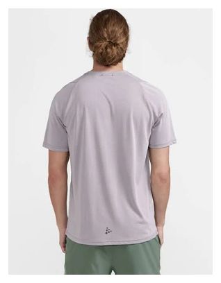 Maillot manches courtes Craft Core Essence Bi-Blend Gris