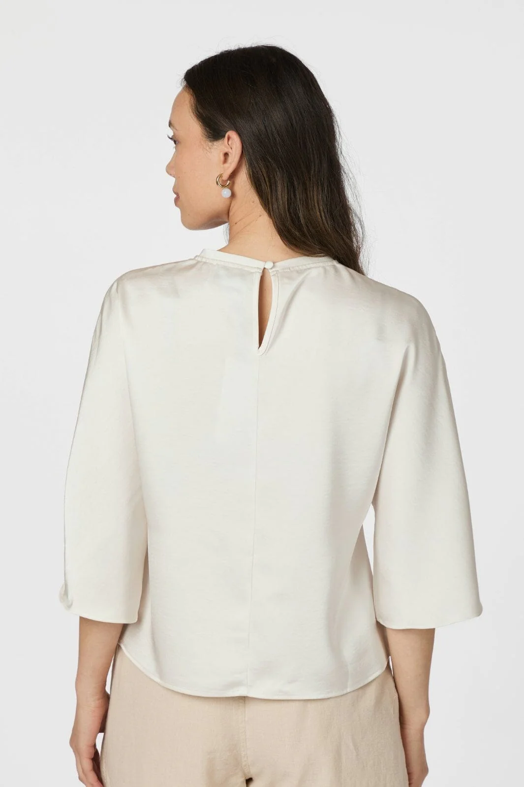 Neo Noir Liora Heavy Sateen Blouse 165567