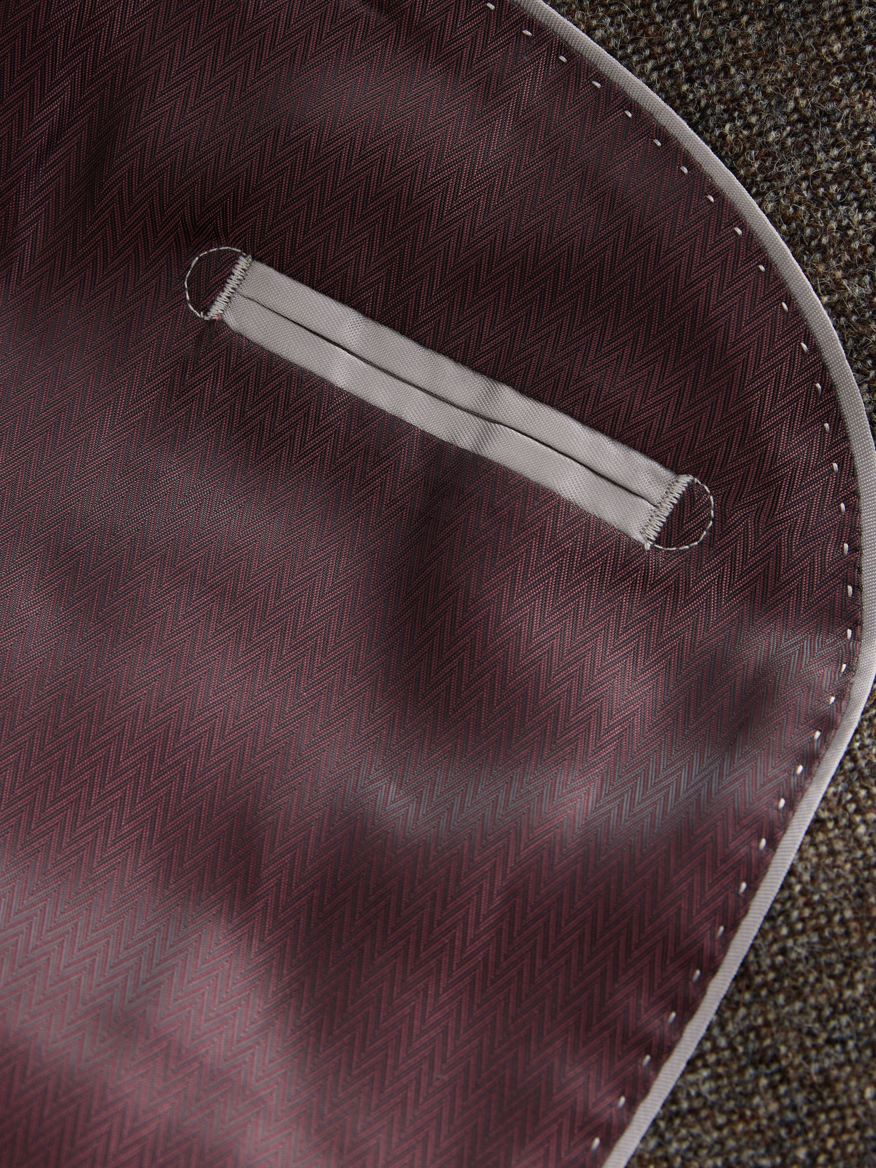 Bruin - Tailored Fit Signature Abraham Moon 100% British Wool Donegal Suit Jacket