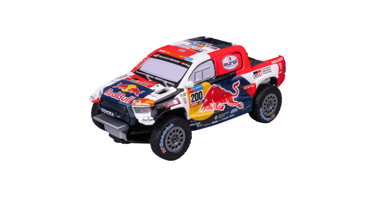 Nikko1:18th Night Mode RC - TOYOTA GAZOO Racing DAKAR 2023 - Al Attiyah