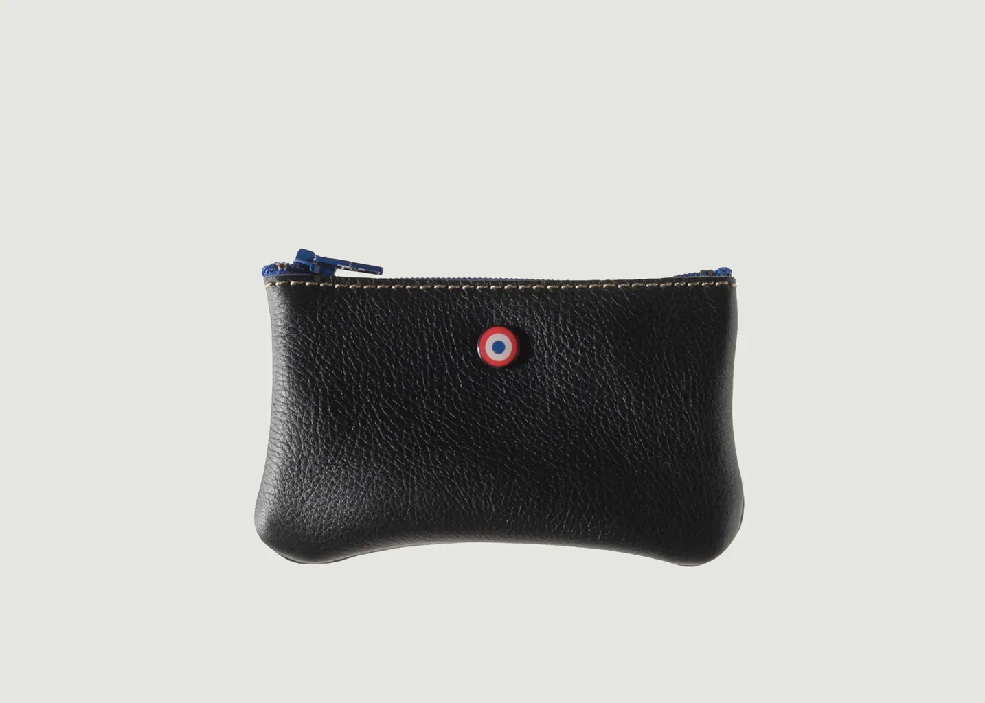 Porte-cartes cuir upcyclé Emile Larmorie