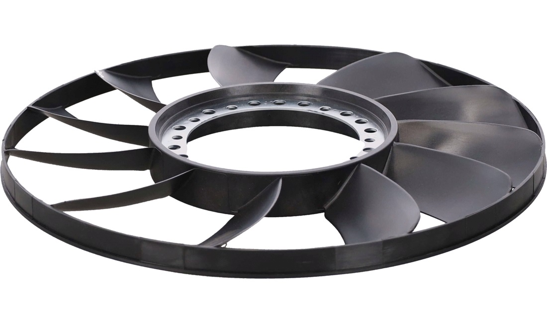 Ventilator, motorkøling