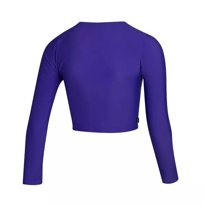 Lycra femme MYSTIC Sunn L/S Crop Rashvest Purple
