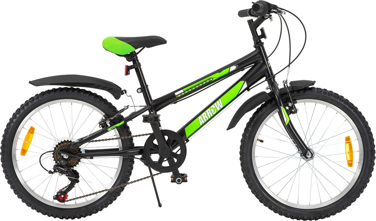 Actionbikes Kinderfahrrad Arrow 20 Zoll, Gangschaltung, V-Brake-Bremsen, verstellbar, Diamantrahmen