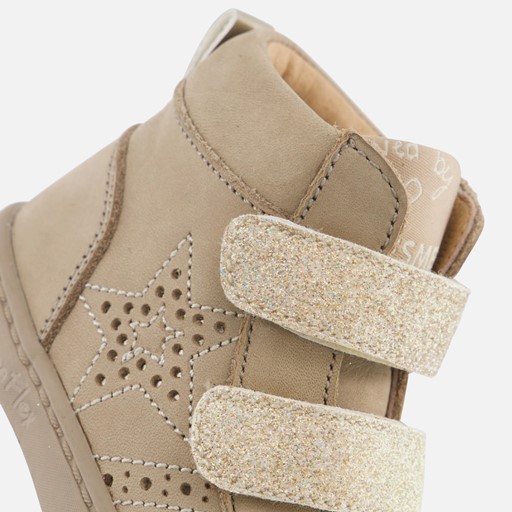 Shoesme Babyschoenen beige Leer