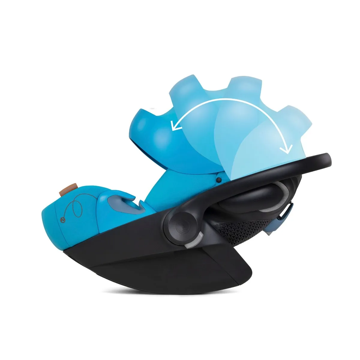 Cybex Siège d’Auto Cloud G Lux 4-35lb - Bleu Plage