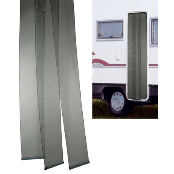 Moustiquaire de porte adaptable 70-95 x 220