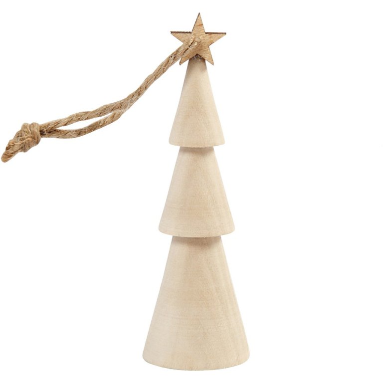 Holz Baumanhänger zum Bemalen