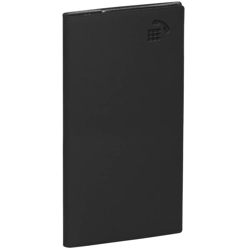 Carnet d'adresses Gobi 9 x 17.5 cm - Couleurs assorties