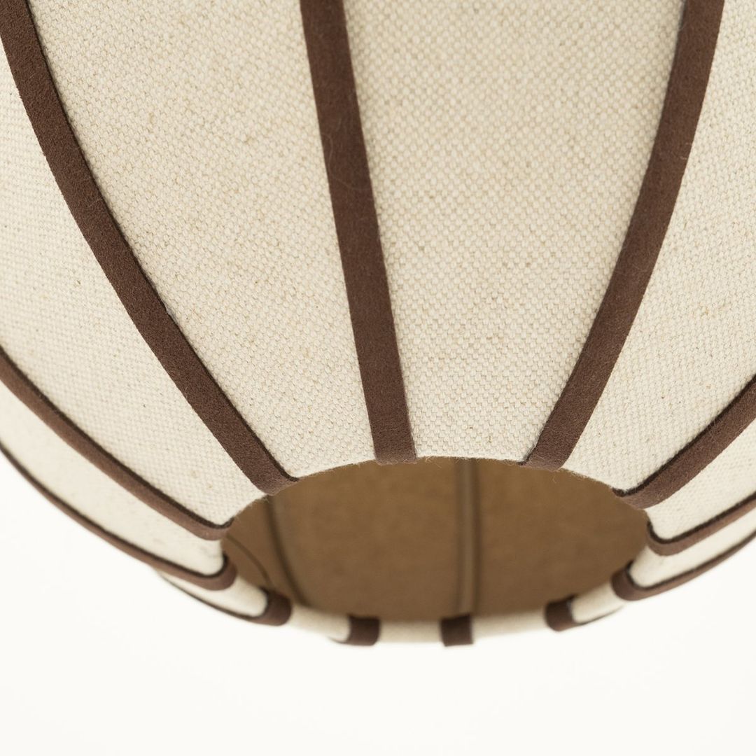 Hanglamp Cocoon 1 Naturel van By Boo