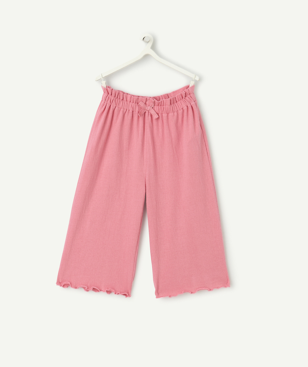 pantalon droit bébé fille rose
