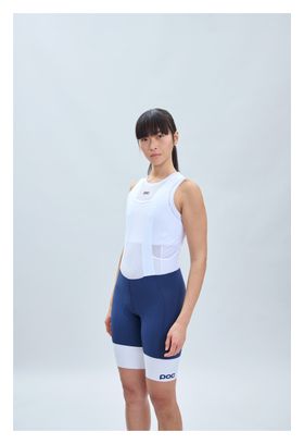Cuissard Court Femme Poc Raceday Bleu Marine/Blanc
