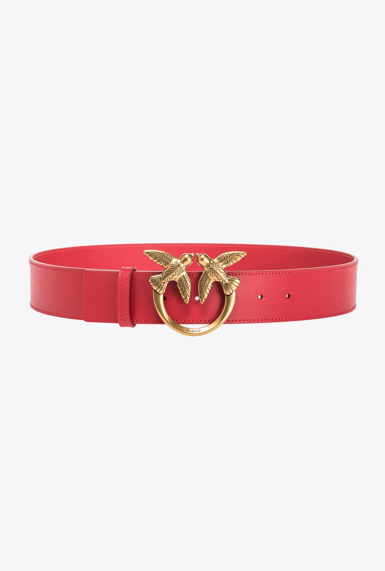 Ceinture large love birds | Rouge
