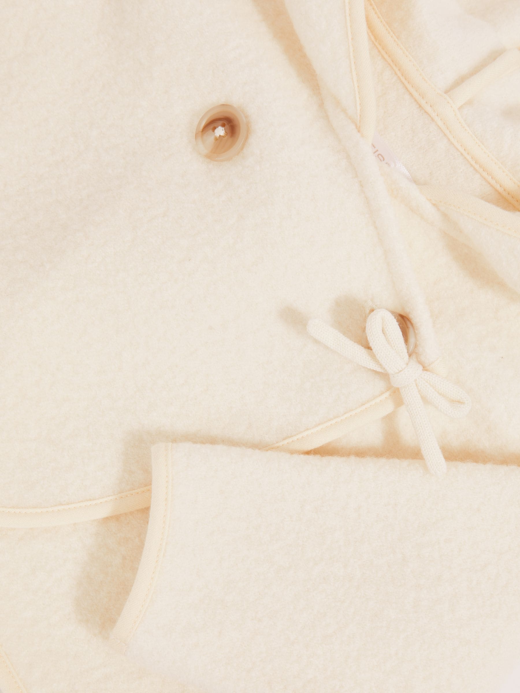 Reiss Lane Wool Wrapover Hooded Jacket