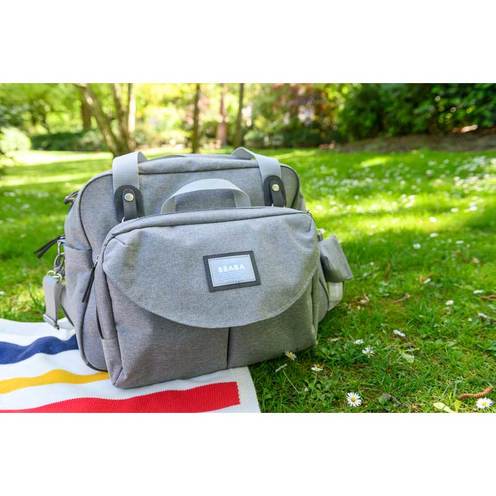 Sac à langer Genève II Gris Chiné - BEABA