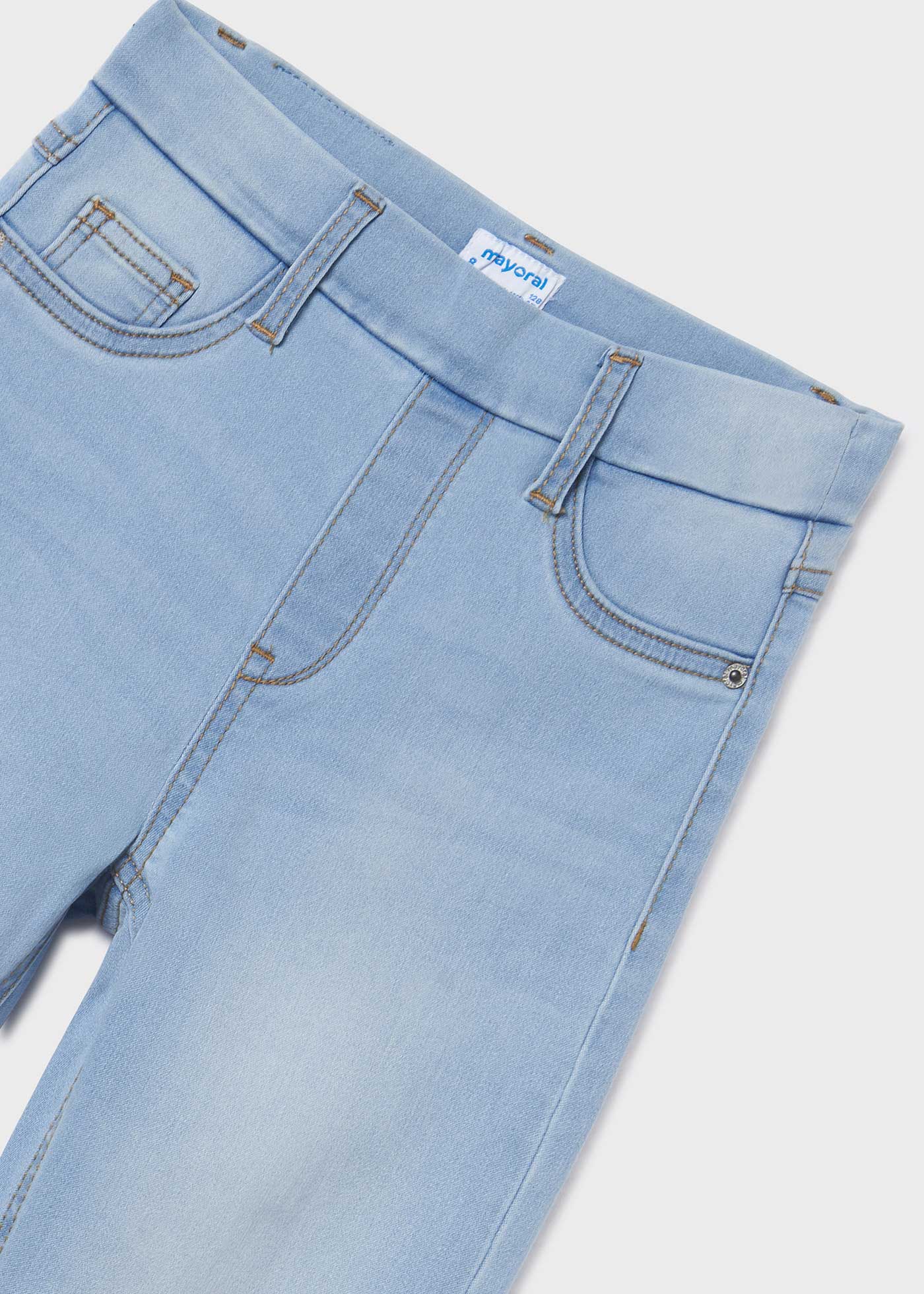 Jeggings jeans super skinny para meninas