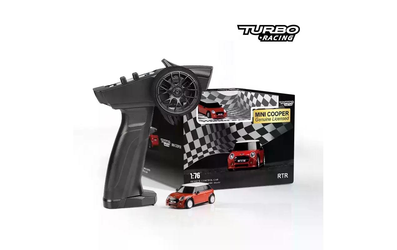 Mini Cooper TR01, RTR, 1:76Vollwertiges RC-Auto im micro Format