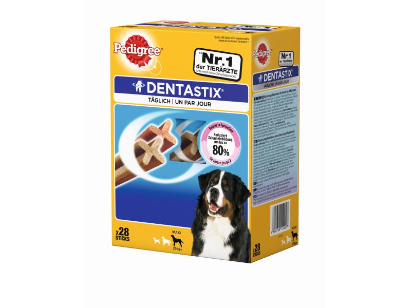 Pedigree Kaustange DentaStix Large, 28 Stück Reinigung und Kauspass für Hunde