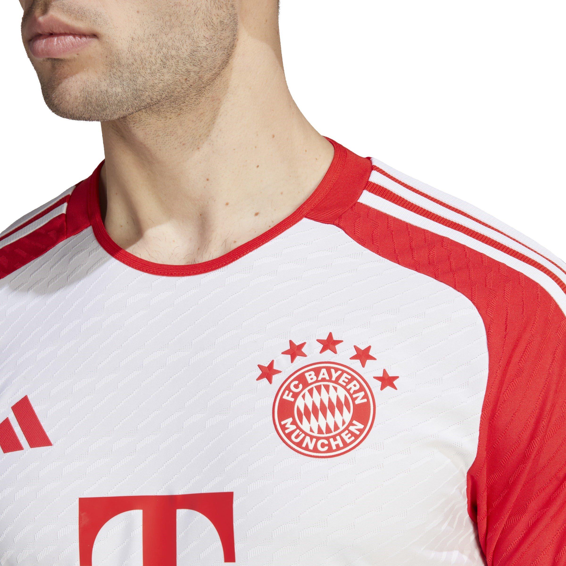 adidas Bayern Munich Authentic Home Shirt 2023 2024 Adults