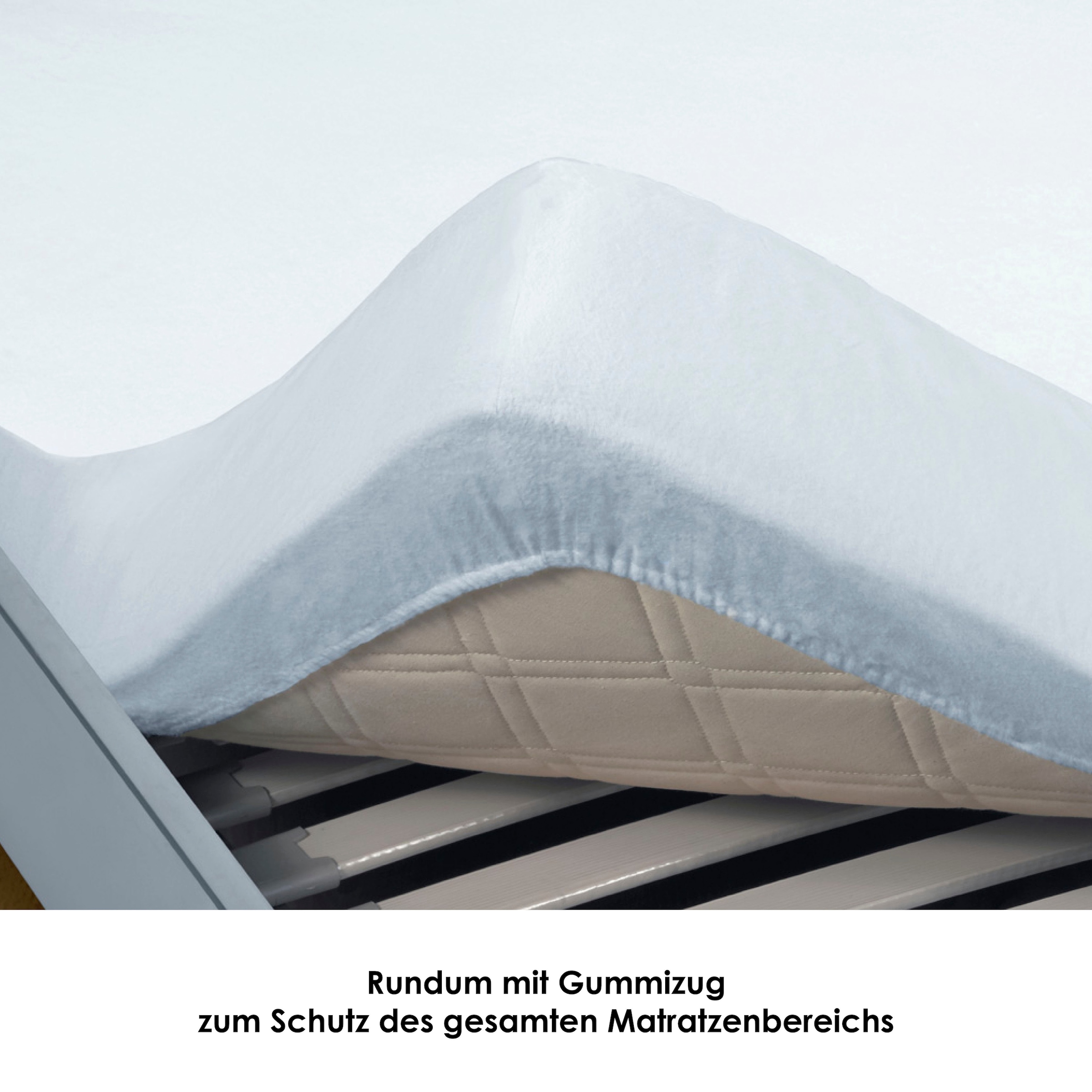 SETEX Matratzenauflage »Auflage, Allergiker geeignet (Hausstauballergiker)« Molton-Köper, in 90x200 cm, Feuchtigkeitsabsorbierend