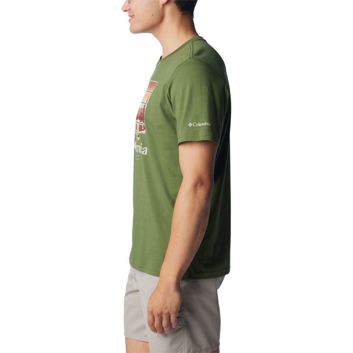 Columbia Path Lake Graphic T-shirt Herre