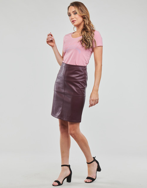 Guess - SS RN ADELINA TEE - Rose