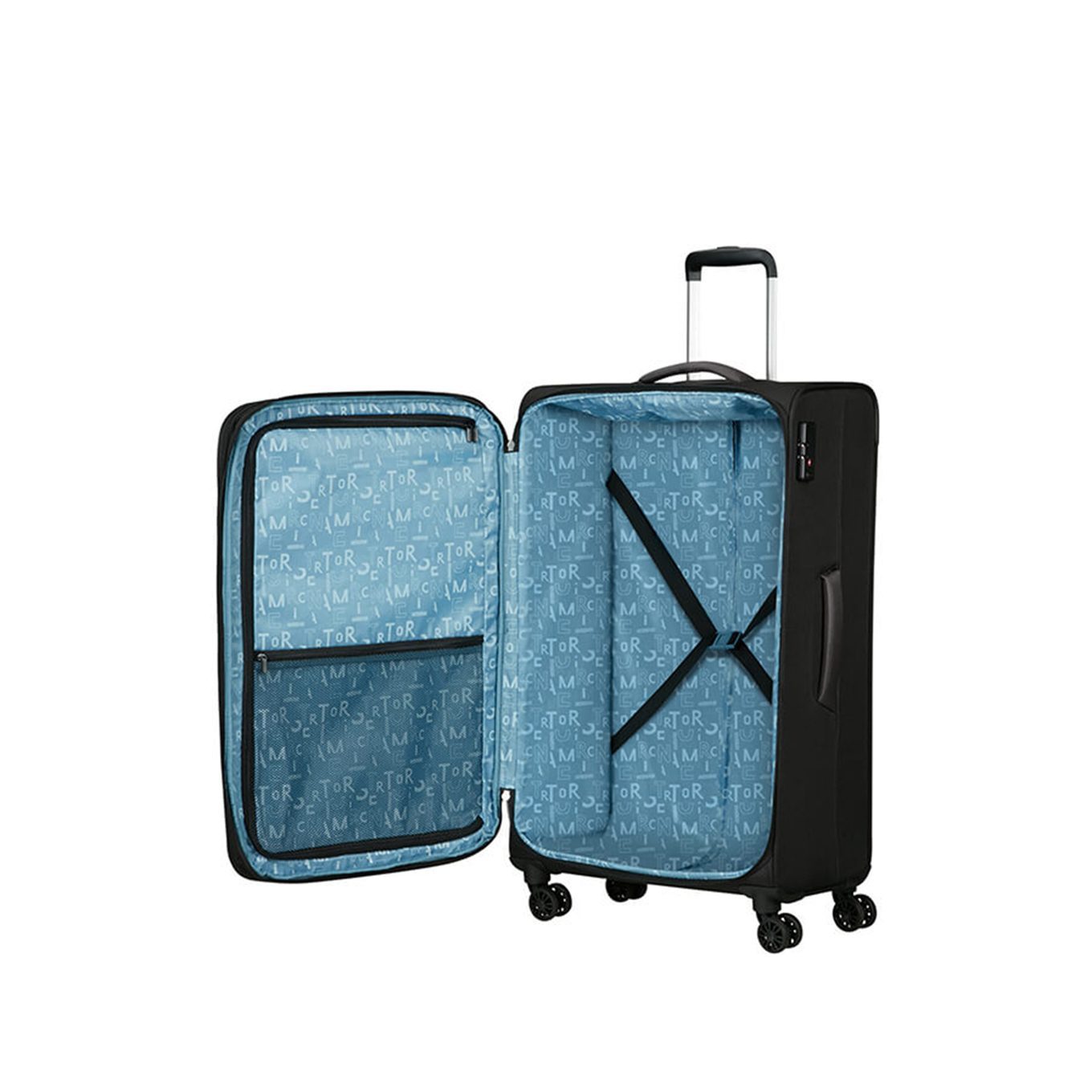 American Tourister Pulsonic Spinner 81 cm EXP Asphalt Black